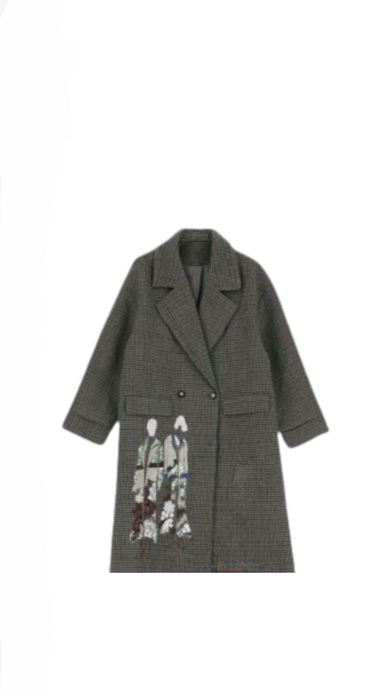 Wool trench