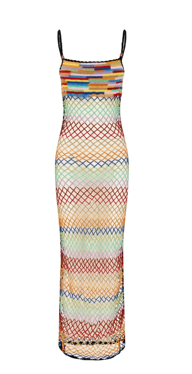 CROCHET MAXI DRESS