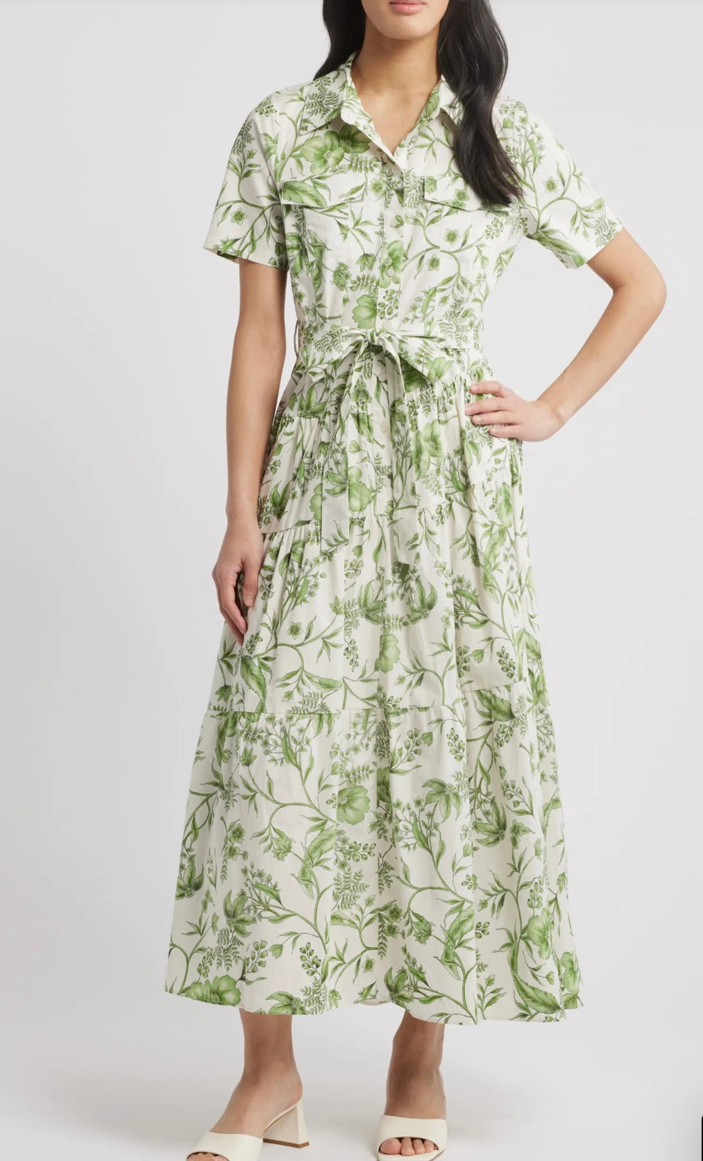 Floral Cotton Dress