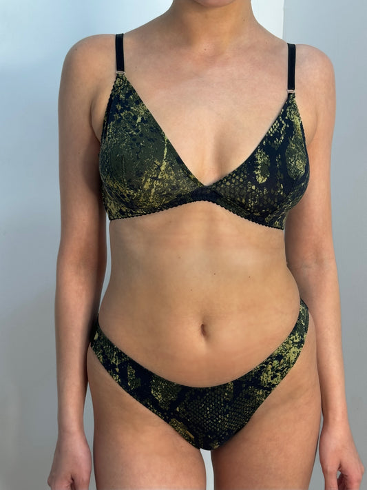 Snake print set