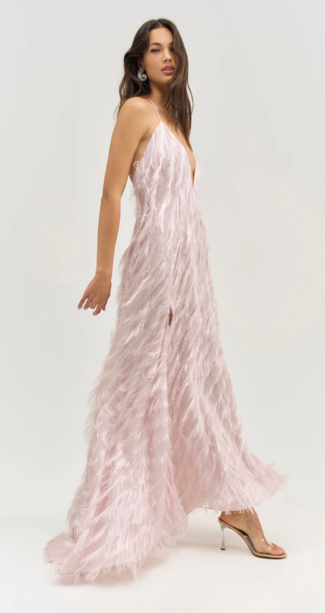 Pink maxi frenzy dress
