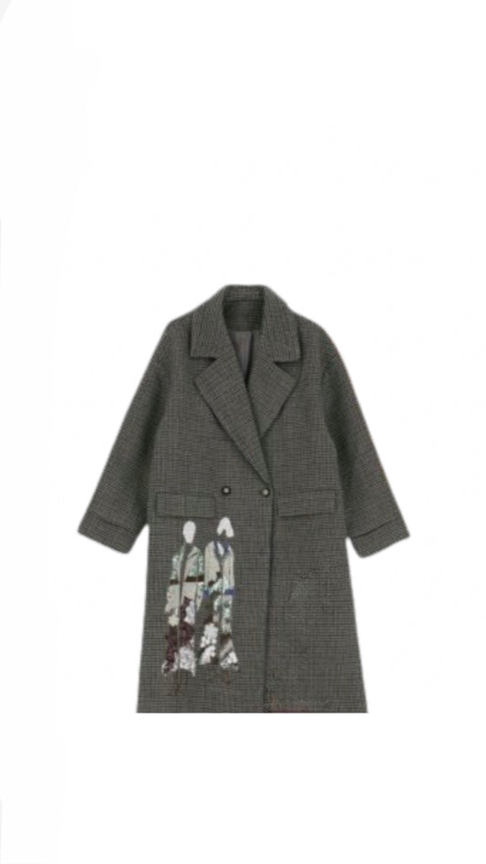 Wool trench