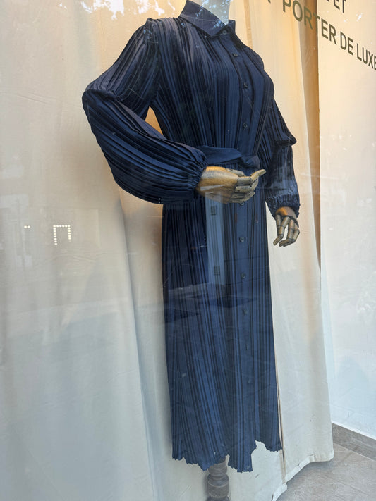 Navy blue covered dress