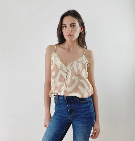 Beige top