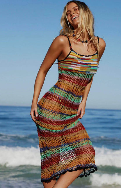 CROCHET MAXI DRESS