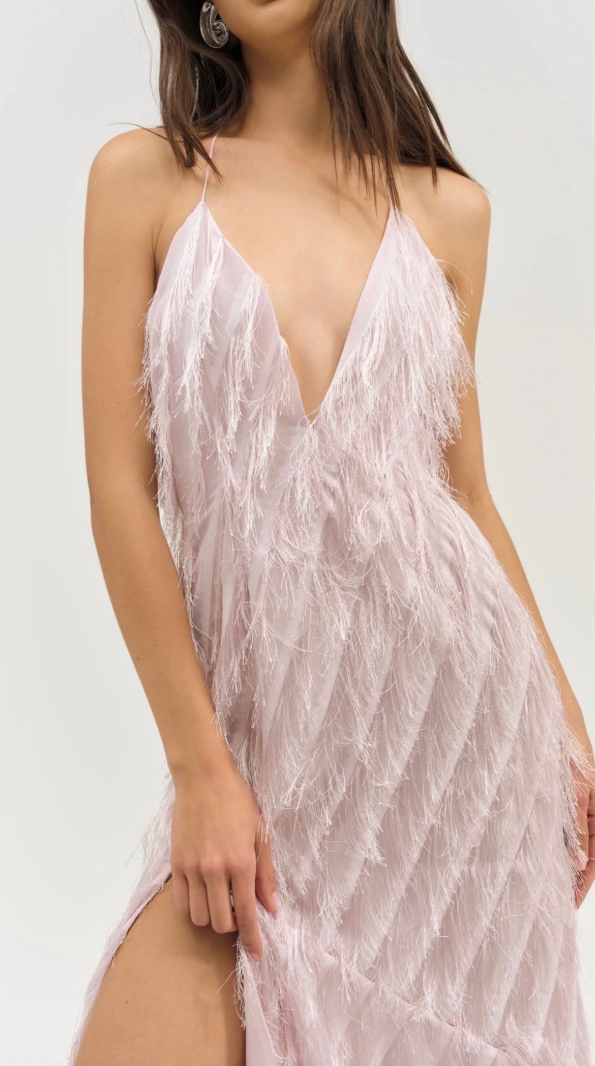 Pink maxi frenzy dress